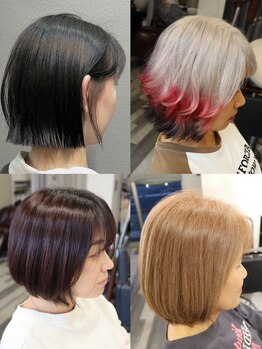 ジェイドット(J.)の写真/カット技術で差がつく！ショートヘア×顔まわりで小顔演出◎韓国風も◎