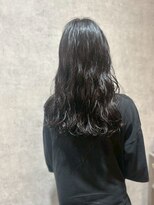ヘアーワークス ボナ(HAIR WORKS bona.)&nbsp;レディーズ　ロング　ふんわり　波巻き　渦巻きパーマ