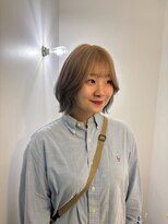 ゼストカロン(ZEST Kalon)&nbsp;顔まわりからグラデーションカラー　色落ち金髪に戻ります！