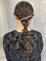 ランガリ ヘアアンドスパ(Rangali Hair&Spa)&nbsp;【別府　ランガリ】ゆるふわセット、編みおろしアレンジ