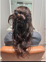 リノアヘアー(Linoa hair)&nbsp;ハーフアップ