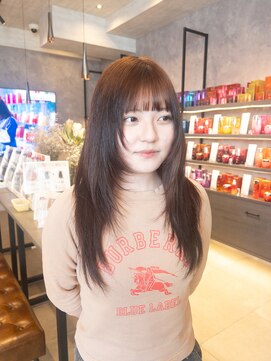 ルーチェ(Luce) 《marin》shaggy layer cut × orange brown