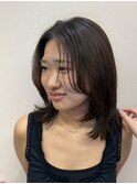 バタフライカット、ミディアムレイヤー