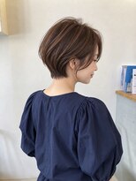 リノ 寺田町南口店(rino)&nbsp;平日の気分転換に｜毛流れで魅せるナチュラルショート