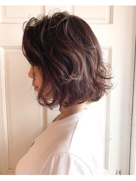 ヘアーワークス ヘルム 渋谷店(HAIR WORKS HELM) [HELM渋谷]セミウェットラフミディアム