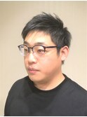 メンズビジネスショート