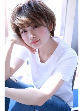 シーラス バイクラウドゼロ(Cirrus by Cloud zero) アッシュ小顔ラフショートスタイル【Cirrus by Cloud zero】