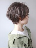 【morio成増】無造作ショートボブ＆アッシュブラウンカラー