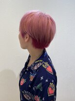 ヘアブロス 水戸店(hair BROS) THE・夏ショート/ベビーピンク/30代40代50代