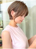 ひし形ショート/ノームコア/シークレットハイライト/柴