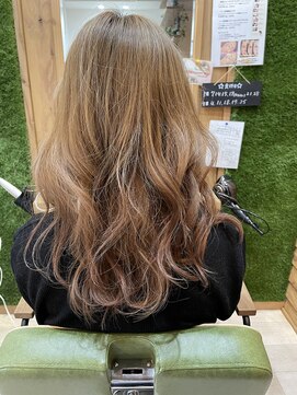 マーブル ヘアー(marble hair) ロング◎20代30代40代50代60代