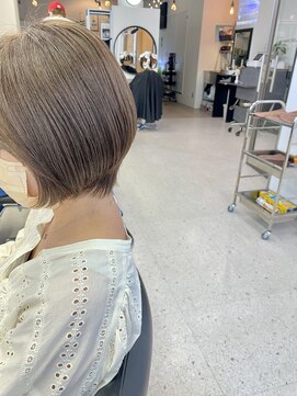 ヒビヲ(HIBIO) 脱白髪染めハイライト白髪ぼかしリタッチハイトーンダブルカラー