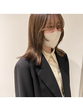 美容室 アイディー i-dee 顔まわりレイヤー