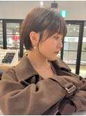 大人ショートボブ/耳掛け/丸み/ふんわり/20代30代40代50代