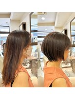 プログレス 国分寺店(PROGRESS)&nbsp;【松田】大人美人ショート☆ビフォー・アフター