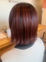 ヴィヴァーチェイルソーレ(VIVACE ilsole)&nbsp;大人可愛い髪質改善カラーラベンダーベージュ透明感ボブ