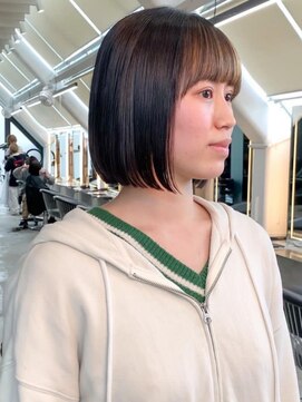 ロンド 表参道店(Lond) ◇美髪矯正 縮毛矯正 ボブ ショート 表参道　インナーカラー