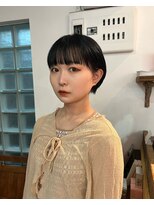 カウチ(Kauti) ワイドバングのマッシュショート！