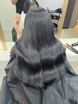 ブレンド 渋谷(BLend)&nbsp;グレージュマチルダボブインナーグレージュ 前髪