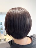 前下がりショートボブ/丸みショートボブ