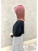 クリアピンクボブ