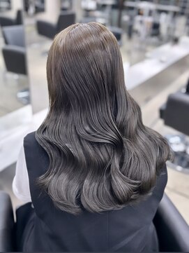 ペレ 栄店(PELE) ウルフ/マチルダボブ/ピンクベージュ/インナーグレージュ/