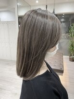 ネックス 表参道本店(nex)&nbsp;nex表参道明るい白髪染めナチュラルベージュ30代40代50代60代