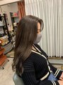 ルーナヘアー(LUNA hair) 巻き髪×ミルクグレージュ