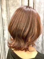 ディーバ ヘア デザイン(Deva HAIR DESIGN)&nbsp;ミディアムレイヤー／外ハネ／ウルフ/ムーブピンク