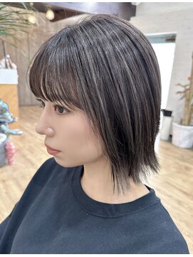 スカイ(SKY) 福井/大人ハイライトグレージュカラー