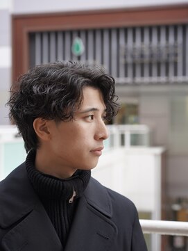 アビールブレ 新潟万代(ABEY LEVRAI) 新潟ツイストスパイラル　新潟メンズパーマ　マッシュパーマ