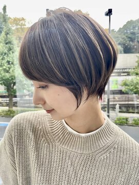 プルーヴ 秋葉原(prove) 30代40代大人女性/前髪ありショートボブ/ショートヘア/髪質改善