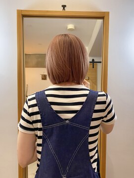 サロウィン 那覇店(SALOWIN) ピンクベージュピンクブラウンくすみピンクチェリーレッド