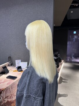 ペレ 栄店(PELE) 切りっぱなしボブ/エアリーロング/美髪/ピンクブラウン/栄