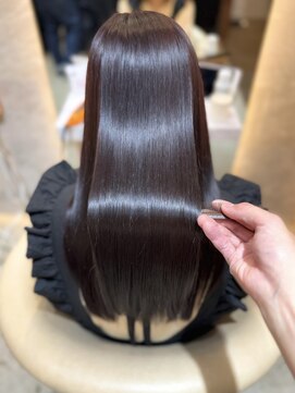 ロンド エスポワール 錦糸町(Lond espoir) 【澤口】カールセミディシアカラーボブ姫カット