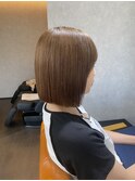 切りっぱなしボブ