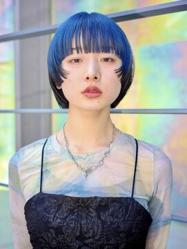 エムスラッシュ アヴェダ 自由が丘(M.SLASH AVEDA) ブルーカラー/デザインカラー/ブリーチ/オンブレ/自由が丘