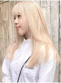 【SHARON】レイヤーカット×ブロンドヘア
