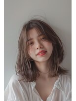 ラナ 新宿(lana)&nbsp;こなれミディ/レイヤーカット/顔まわり【lana hair/新宿】