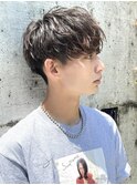 波巻きスパイラルシャドウパーマスパイラルマッシュ