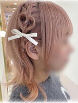 リルミー(Lilme)&nbsp;短めさんでも！ハート編み込み♪_ユウ