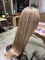 ビューティービースト 鹿児島店(beauty:beast) ブリーチあり!ツヤ感たっぶりのハイトーンカラー♪