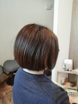ハチ張りさんのボブスタイル