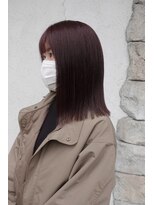 シェミール(CHEMIR)&nbsp;チェリーレッド×ブリーチなしカラー【四日市】