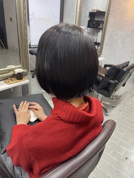 アヤメ 巣鴨店(ayame) ショートボブ_艶髪_髪質改善!巣鴨
