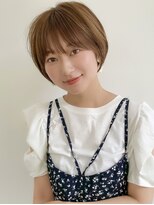 ロンド 銀座(Lond)&nbsp;【成田】ミニウルフレイヤーカット顔周りカットショート/銀座3