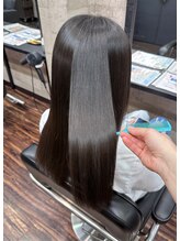 乾かすだけで綺麗になる！髪にドラマを(髪ドラ) 髪質改善縮毛矯正ストレート　　　　#金沢髪質改善#髪ドラ