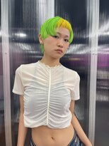 キジ(KIJI) マッシュウルフ/ショートバング/ハイトーン/ハイトーンカラー