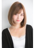 山村/前下がりボブ/髪質改善銀座/ナチュラルボブ/ストカールボブ