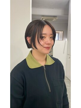 エンドリンク(endlink) ウルフカットショートカットボブヘア切りっぱなしボブ